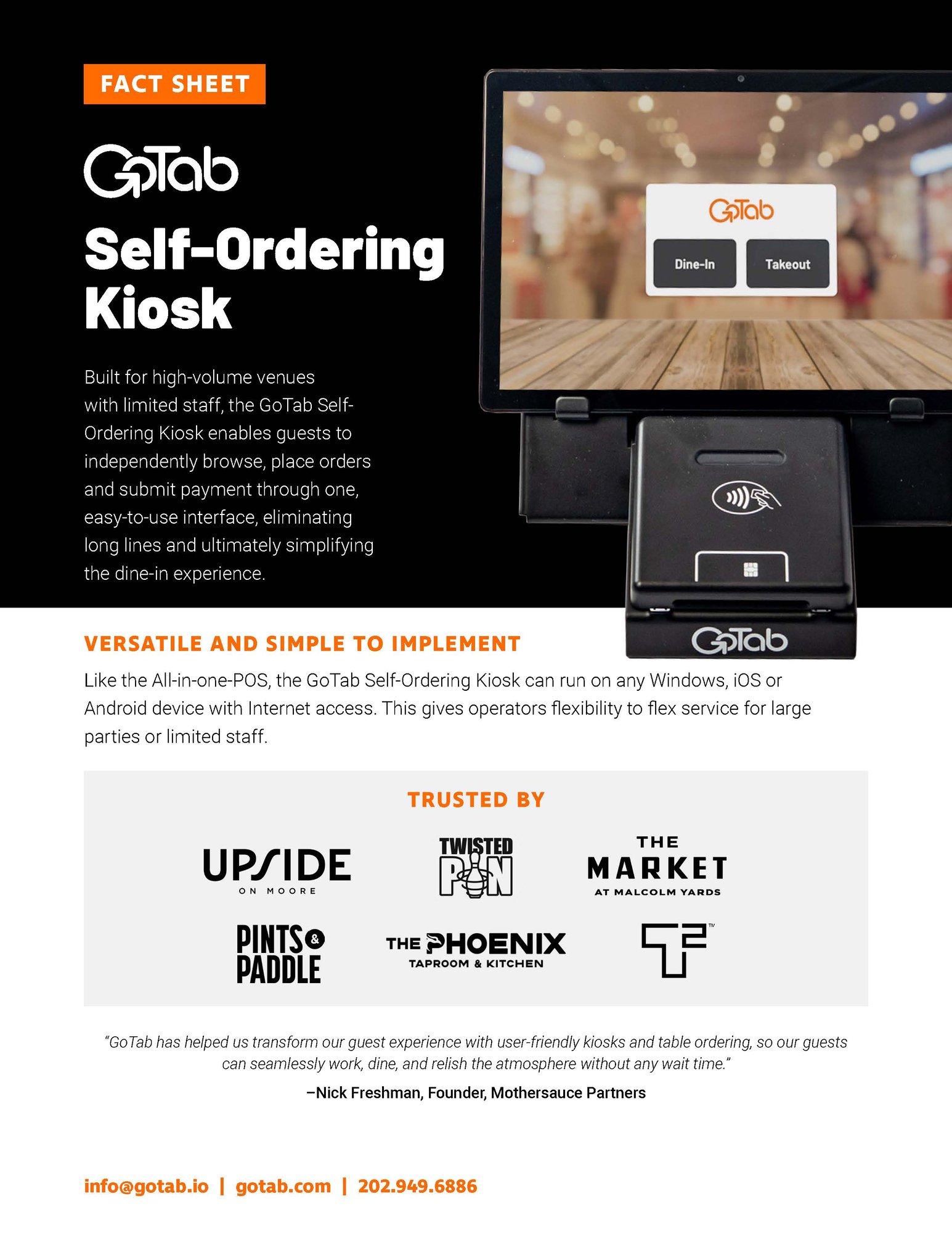 GoTab_Self-Ordering Kiosk Fact Sheet_October_2024_Page_1