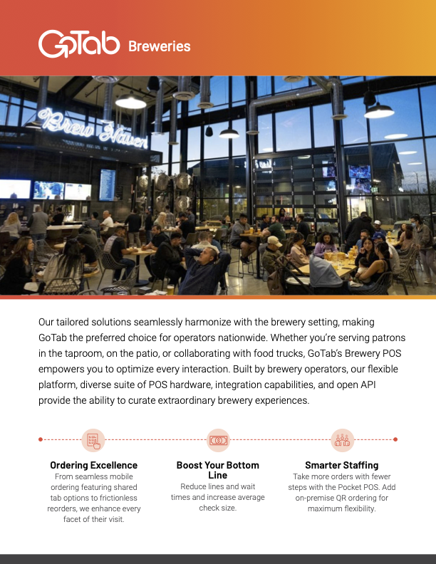 GoTab_Breweries Fact Sheet_2023 FINAL